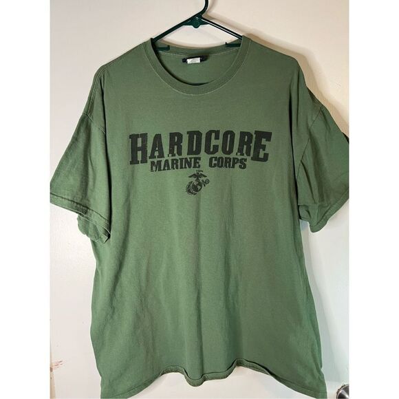 Hard Core Marine Corps Tshirt - Picture 1 of 3